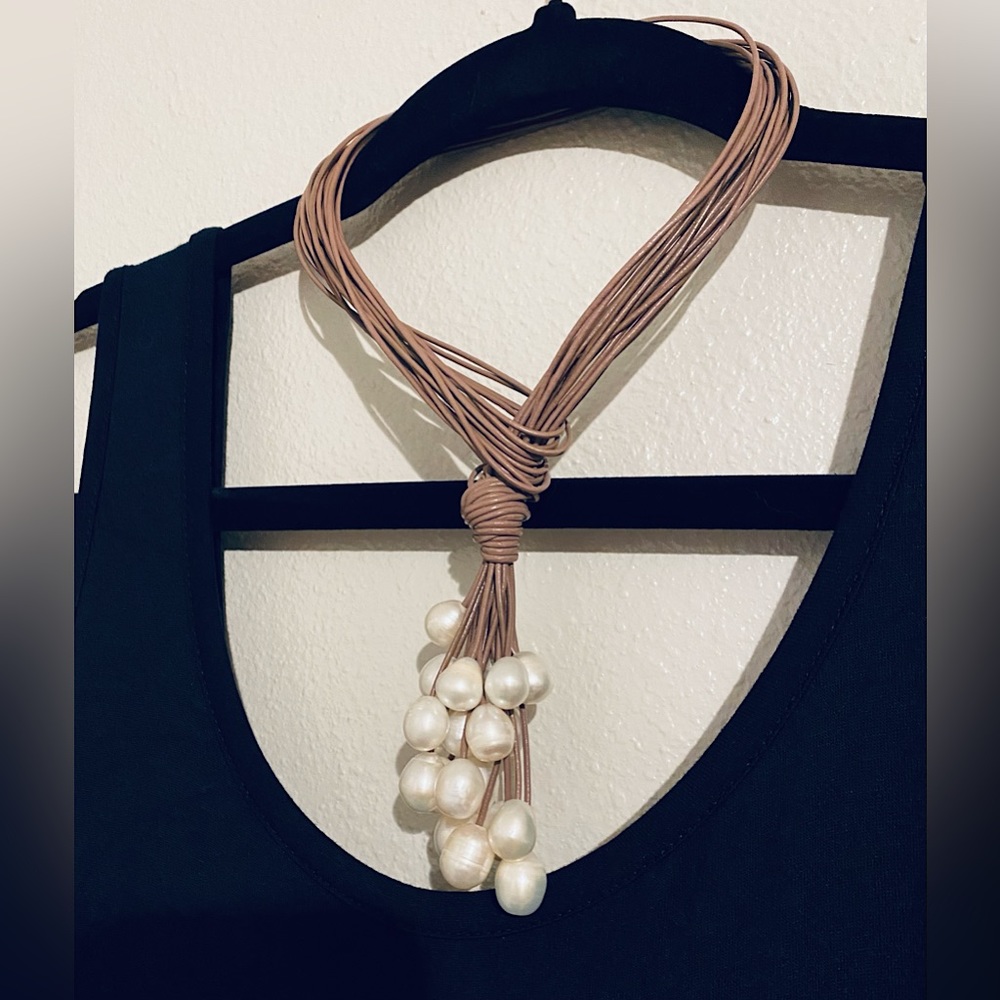 Fresh Water Real Pearl Baroque Necklace
